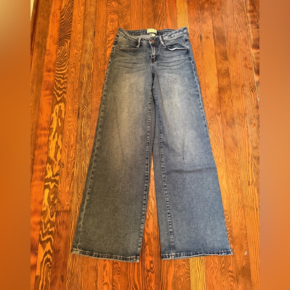 Austin Landing Low Rise Wide Leg Jeans